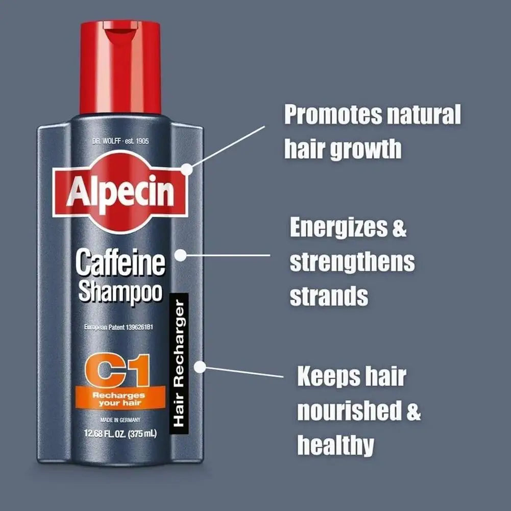 Revitalize Hair Roots with German Alpecin Caffeine Shampoo!