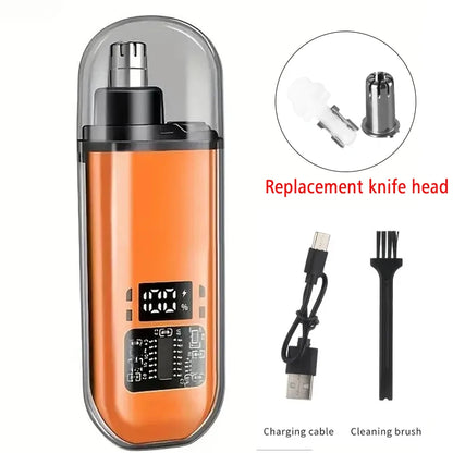 Groom Neatly with Rechargeable Nose Hair Trimmer for Men!