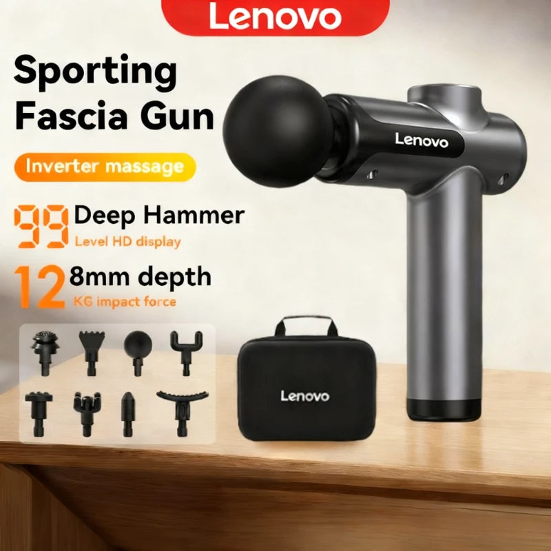 Power Through Recovery with Lenovo Wireless Massage Gun!