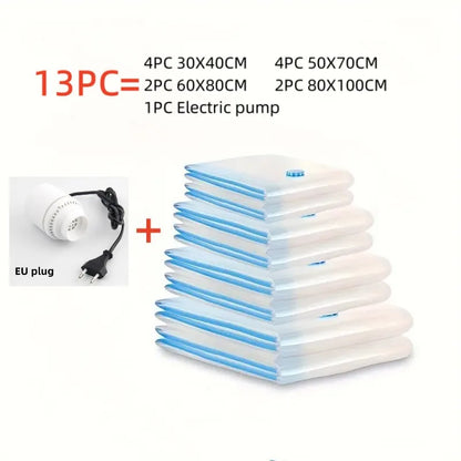 Master space alchemy with this Electric Mini Vacuum Sealer Pump Organizer. Handheld powerhouse compresses travel bags, clothes, and food savers, reclaiming 80% volume instantly.