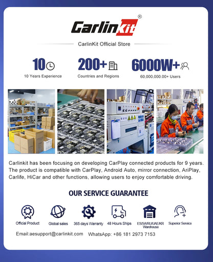 Discover the CarlinKit CarPlay AI Box Android 13 QCM6225!