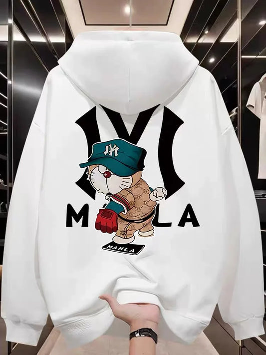 Elevate your daily style with the Japanese Trendy Unisex Hooded Sweatshirt – a loose-fit pullover blending autumn warmth and casual cool for effortless streetwear vibes. Ideal for men and women.