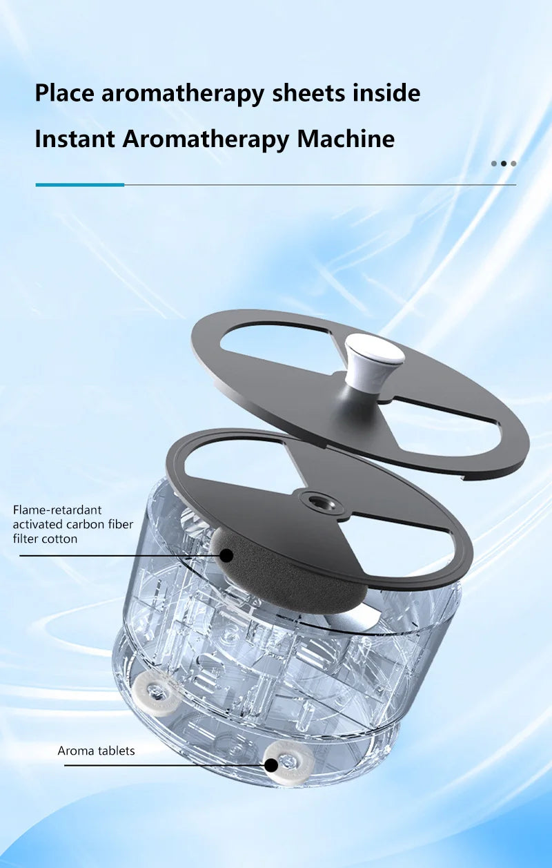 Clear the Air Instantly with Intelligent Car Air Purifier Ashtray!