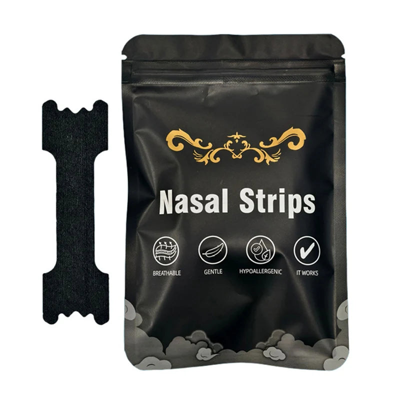 Breathe Freely with 30/60/90pcs Enhanced Adhesion Sports Nasal Strips!